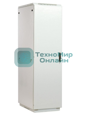 Шкаф телеком. напольный 42U (600x800) дверь металл (ШТК-М-42.6.8-3ААА) (3 коробки)