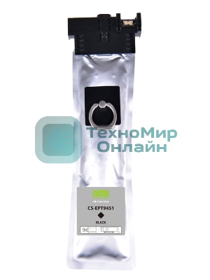 Картридж струйный Cactus CS-EPT9451 черный пигментный (90 мл) для Epson WF-C5290DW/C5790DW