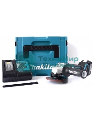 УШМ MAKITA DGA504RF ф125мм 18В 1х3А·ч Li-ion 8500об/м 2.5кг,чем,пл пуск,anti-restart,б/щет