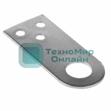 Накладка для замка 30х70 цинк ЧЕТЫРЕ СЕЗОНА
