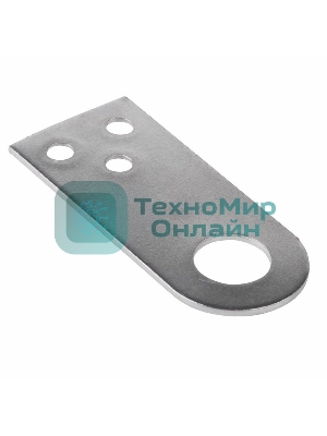 Накладка для замка 30х70 цинк ЧЕТЫРЕ СЕЗОНА
