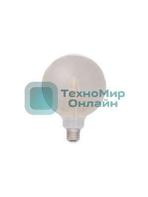 Лампа светодиодная филаментная Rexant Груша A125 11.5 Вт 1380 Лм 2400K E27 диммируемая золотистая колба