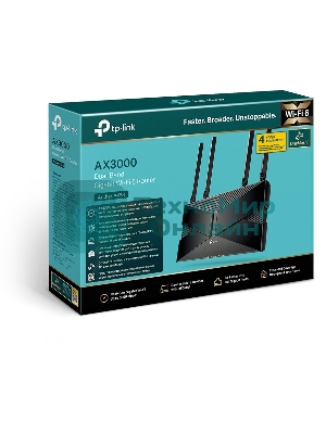 Двухдиапазонный гигабитный Wi-Fi 6 роутер TP-Link Archer AX53 AX3000