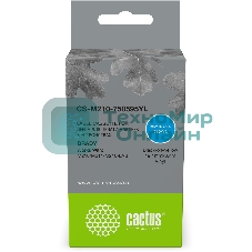 Картридж ленточный Cactus CS-M210-750595YL черный шрифт, желтый фон (19.1 мм, 6.4 м) для Brady M210/M211/M210-LAB