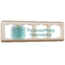 Рамка на 4 поста (шампань) W0042111