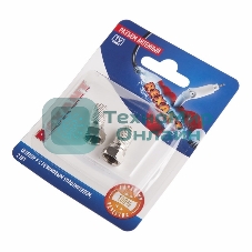 Разъем антенный на кабель Rexant штекер F для кабеля SAT (с резиновым уплотнителем) (блист. 2 шт)