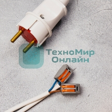 Клемма соединительная многоразовая Rexant 2-проводная, серый, 0.08-4 мм² (20 шт./уп.)