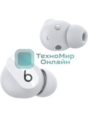 Гарнитура вкладыши Beats Studio Buds True Wireless Noise Cancelling белый беспроводные bluetooth в ушной раковине (MJ4Y3EE/A)