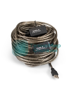 Удлинитель активный USB2.0-repeater ExeGate EX-UAE-AMAF-25.0 (Am/Af, 25м)