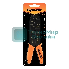 Щипцы Sparta 210 мм, для зачистки электропроводов и обжима контактных клемм, 1,5–6,5 мм