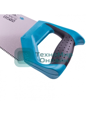 Ножовка Gross 24104 по дереву piranha 500мм 11-12 tpi зуб - 3d каленый зуб двухкомпонентная рукоять