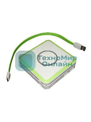 Портативный аккумулятор G-POWER STX6000II J32II на 5000mAh с QI модулем