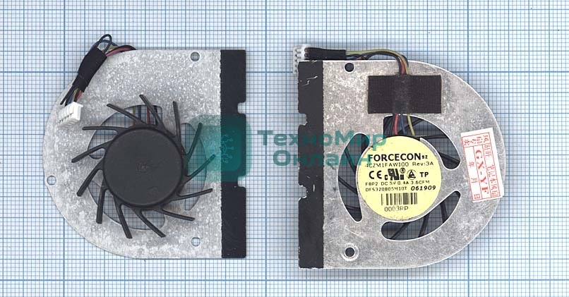 Вентилятор (кулер) для ноутбука Dell Latitude 2100