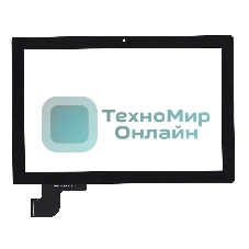 Сенсорное стекло (тачскрин) для Lenovo Miix 520-12IKB, черное