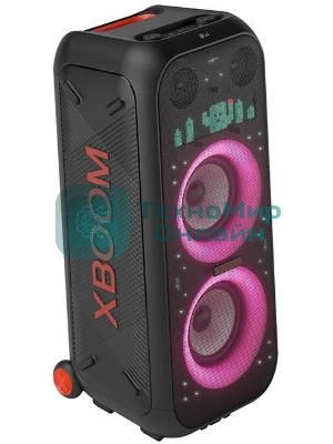Минисистема LG XBOOM XL9T черный/красный 1000Вт USB BT