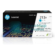 Картридж лазерный HP 213Y Голубой Extra High Yield Original LaserJet Toner Cartridge