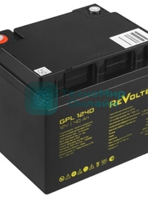 Аккумулятор 12В 40А.ч REVOLTER GPL 1240