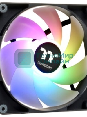 Вентилятор для корпуса Thermaltake CT140 ARGb 140x140x25мм черный 4-pin 30.5dB Ret (CL-F150-PL14SW-A)