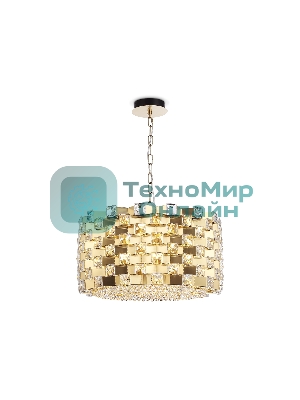 Люстра Ambrella light LH41003/12 BS/CL латунь/прозрачный E14*12 max 40W D540*290