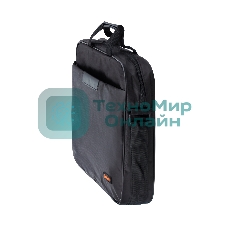 Сумка для ноутбука ExeGate EX264610RUS Office F1595 Black, черная, полиэстер, для ноутбуков до 15.6