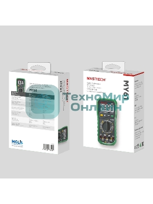 Универсальный мультиметр MY61N MASTECH