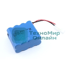 Аккумулятор Ni-Cd 9.6V 1400 mAh AA Row разъем 5559 (4+4)