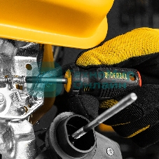 Отвертка Denzel PH2х38 мм, S2, 3к рукоятка