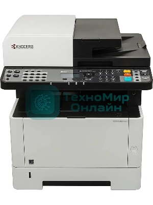 МФУ лазерное Kyocera Ecosys M2040dn (Азия) (1102S33AX0), A4, ч/б, печ. до 40 стр/мин., скан. до 40 стр/мин. (ч/б) 23 стр/мин. (цвет), 1200 x 1200 dpi (печать) 600x600dpi (скан.), USB, RJ-45 (старт.картр. TK-1178)