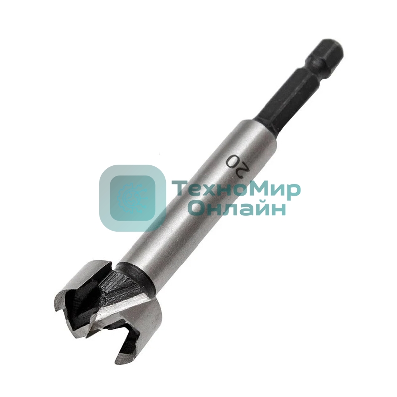 Сверло Форстнера по дереву Kranz 15 мм, цилиндрический хвостовик