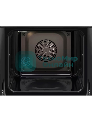 Духовой шкаф с паром Electrolux EOD5C70BZ SteamBake,цвет -черный, утапливаемые переключатели, таймер отключения, отложенный старт, будильник, хромированные направляющие из нержавеющей стали Easy Entry, телескопические направляющие FlexiRunners (1 ур) с изменением высоты установки, 3 стекла, каталитическая очистка