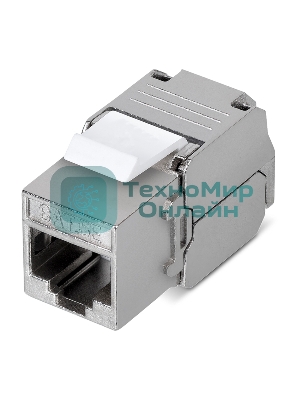 Модуль Keystone Rexant Jack RJ-45(8P8C), FTP экранированный, cat.5e, тип 180 градусов, самозажимной PRO
