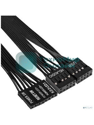 Компьютерный корпус Minitower ExeGate BAA-308U2 (mATX, без БП, 1хUSB/2хUSB 3.0, HD Audio, черный)