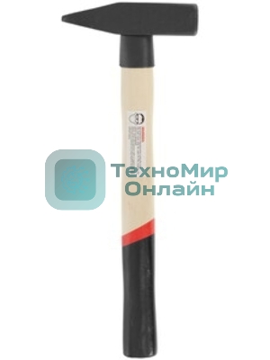 Молоток слесарный Matrix 600 г, квадратный боек, деревянная рукоятка
