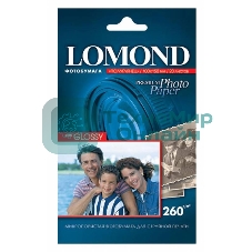 Фотобумага Lomond 1103302 10x15/260г/м2/20л./белый полуглянцевое для струйной печати