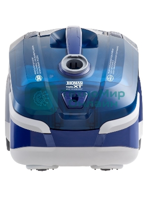 Моющий пылесос Thomas TWIN XT 788565, черный/синий, 325/1700 Вт, уборка влажная/сухая/сбор жидкости, пылесборник контейнер 2.6 л