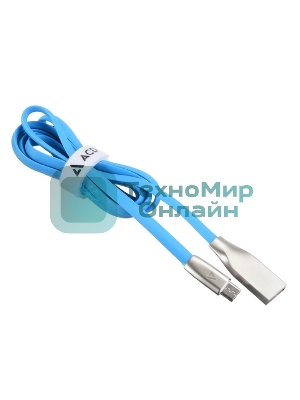 Кабель USB ACD-Infinity MicroUSB - USB-A TPE, 1.2м, синий