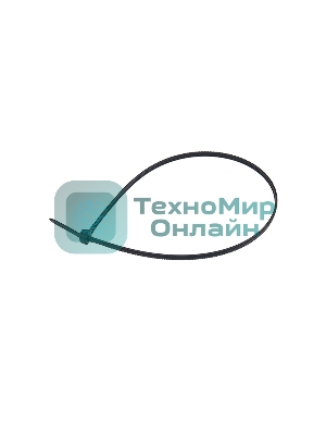 Хомут-стяжкa нейлоновая с тройным замком Rexant 300x3,6 мм, черная, упаковка 100 шт.