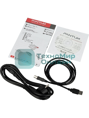 Принтер лазерный Pantum P2500, А4, ч/б, печ. до 22 стр/мин, 1200x1200 dpi, USB