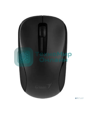 Мышь беспроводная Genius NX-7005 черный, 1200 dpi, радиоканал, USB, кнопки - 3