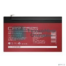 Аккумуляторная VRLA батарея CBR CBT-HR1227W-F2 (12В 7.5А·ч), клеммы F2