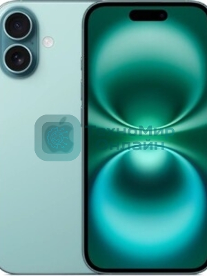 Смартфон Apple iPhone 16 A3287, 8/128Gb, бирюзовый