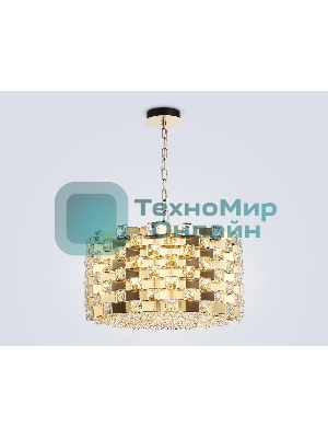 Люстра Ambrella light LH41003/12 BS/CL латунь/прозрачный E14*12 max 40W D540*290