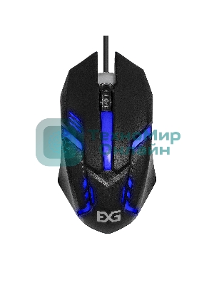 Мышь проводная ExeGate Gaming Standard Laser GML-17 черный, 1200 dpi, USB, кнопки - 3