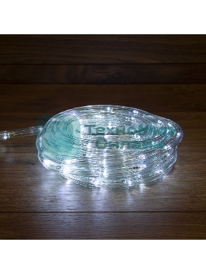 Дюралайт Neon-night LED, фиксинг (2W), 24 LED/м, белый, 25 м