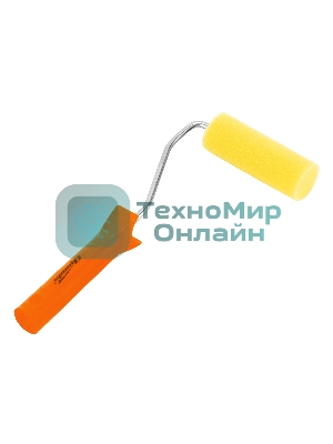 Набор мини-валиков Sparta ПОРОЛОН, 100 мм, D - 35 мм, D ручки - 6 мм, 10 шт., 2 бюгеля