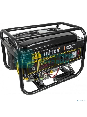 Электрогенератор бензиновый Huter DY3000LX, 2.7 кВт, 67 дБ, 45 кг