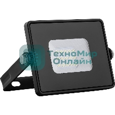 Прожектор светодиодный Feron 2835 SMD 10W 4000K IP65, черный с матовым стеклом, LL-918