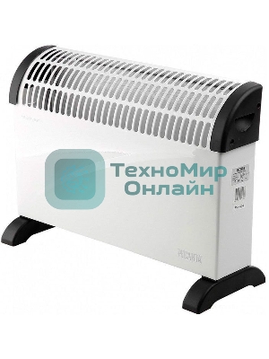 Конвектор электрический Ресанта ОК-1000С белый, 1000 Вт, 15 м2, термостат