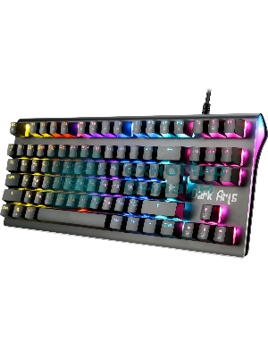 Клавиатура проводная Defender Dark Arts GK-375, USB, черный