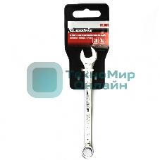 Ключ комбинированный Matrix, 9 мм, CrV, полированный хром